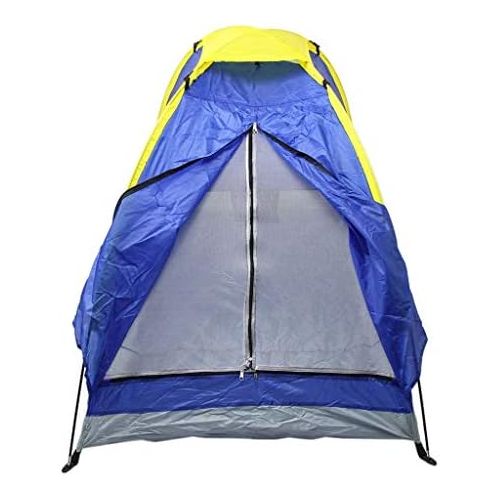  Gbyao Tent Camping Tent Single Layer Waterproof Single Tent Beach Tent Outdoor Portable Anti-UV Camping Tent with Tote Bag