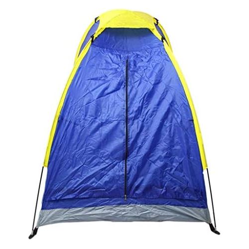  Gbyao Tent Camping Tent Single Layer Waterproof Single Tent Beach Tent Outdoor Portable Anti-UV Camping Tent with Tote Bag