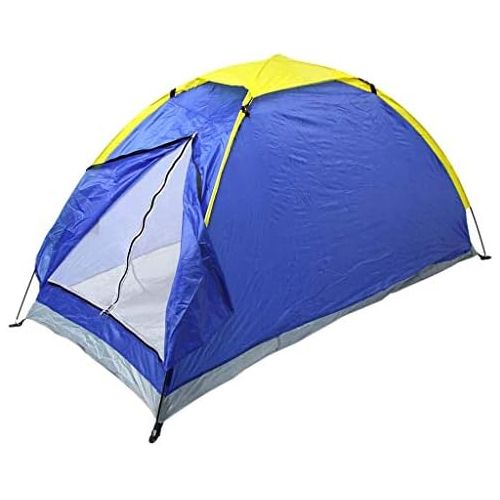  Gbyao Tent Camping Tent Single Layer Waterproof Single Tent Beach Tent Outdoor Portable Anti-UV Camping Tent with Tote Bag