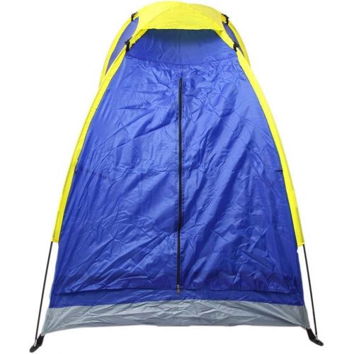  Gbyao Tent Camping Tent Single Layer Waterproof Single Tent Beach Tent Outdoor Portable Anti-UV Camping Tent with Tote Bag