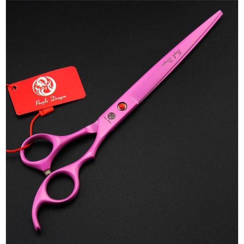  Gcissors 8.0 Inch Pet Scissors Set Japan 440C Dog Cat Tesoura Pets Grooming Cutting Thinning Curved Shears Kit With Case Bag