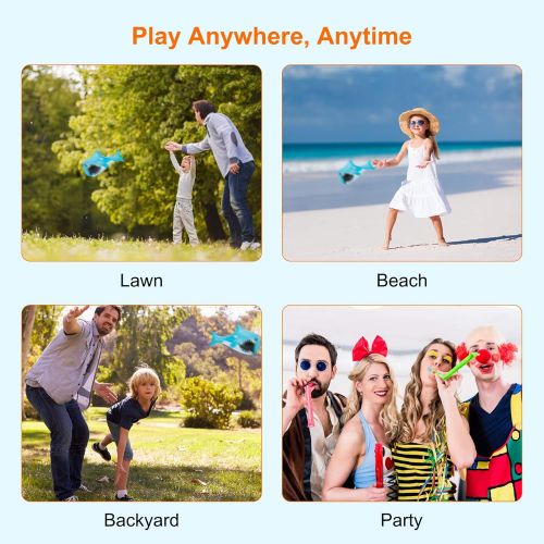  Gdaytao Outdoor Games for Kids, Flarts Lawn Games with 3 Tumbler Darts, Outdoor Toys for Kids and Adults, Outside Sports Games for Boys Girls Family Age 3 4 5 6 7 8 9 10 11 12 Year