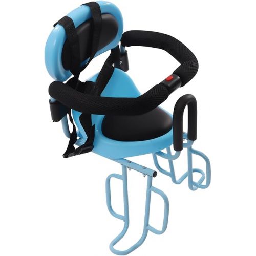  Gdrasuya10 Kids Bike Seat Rear Mounted, Baby Bicycle Toddler Bike Seat Safety Carrier for Adult Bike Attachment,Ebikes,Mountain Bike,Bicycles(Blue)
