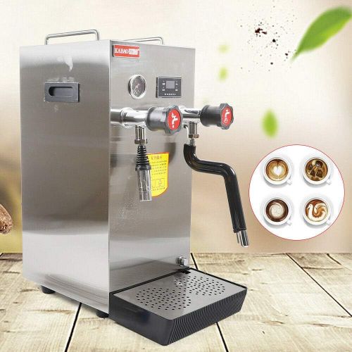  Gdrasuya10 Commercial Multi-Purpose Milk Frother 8L Full-Automatic Steam Boiling Water Frothing Machine, Electric Milk Foam Maker LCD Display for Espresso Coffee Tea Coffee Shop Dessert Shop