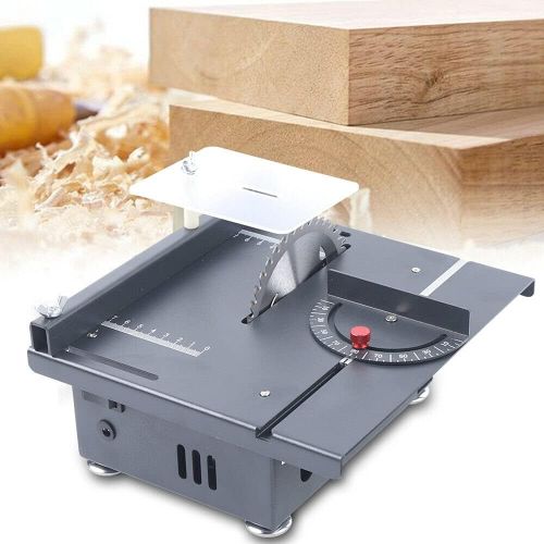  [아마존베스트]Gdrasuya10 Electric Table Saw, 24 V Mini Portable Tabletop Saw Machine, Adjustable Lifting DIY Tool, for Wooden Model Metal Tile Art Craft