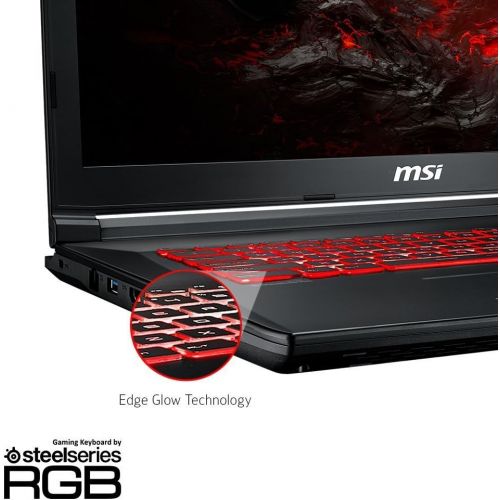  MSI GL72M 17.3 Full HD Gaming Laptop - 7th Gen. Intel Core i7-7700HQ Processor up to 3.80 GHz, 32GB Memory, 1TB SSD, 2GB NVIDIA GeForce GTX 1050 Graphics, Windows 10 Pro
