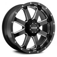 Gear Alloy 726MB BIG BLOCK Wheel with Milled Finish (18x9/6x5.5, +18mm Offset)