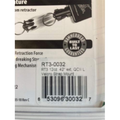  Hammerhead Industries Gear Keeper Net Retractors ? Features Various Mounting Options With QC-II Split Ring Accessory ? Ideal for Fly Fishing and Kayak Fishing - Made in USA