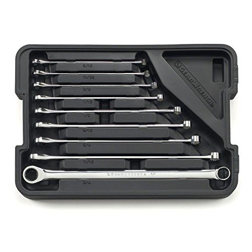  GearWrench Gearwrench 85998 9 Piece XL GearBox Double Box SAE Ratcheting Wrench Set