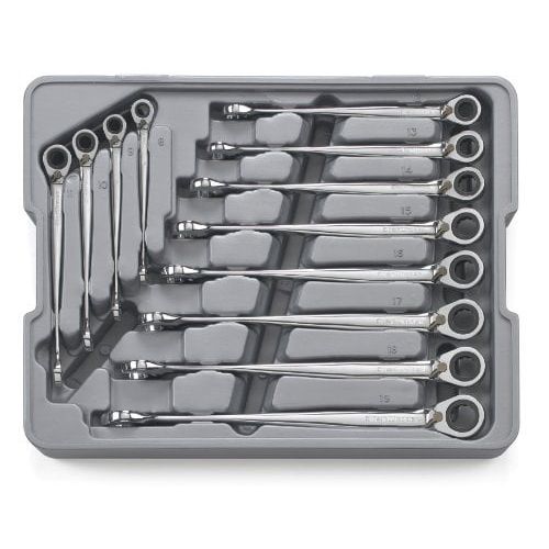  GearWrench 12 Piece X-Beam Rev.Combo Ratch Wrench Set