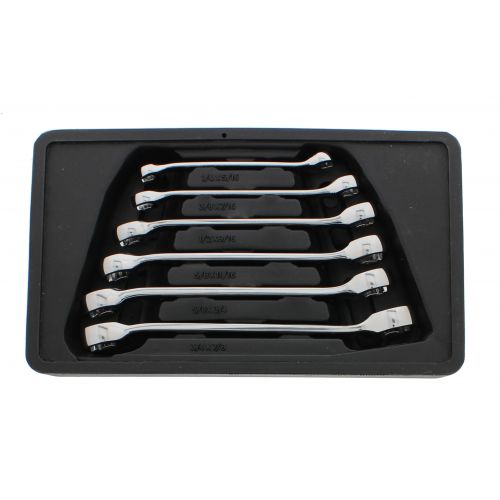  GearWrench 6 Piece SAE Flare Nut Wrench Set
