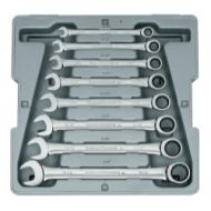 GearWrench Ratching Comb. Wrench Set SAE 8 Piece