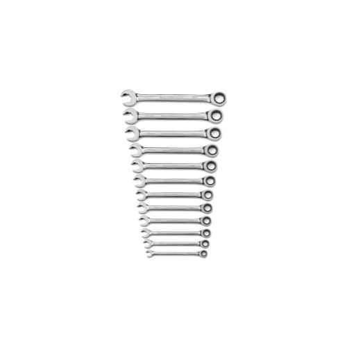  GearWrench 12 Piece Metric Ratcheting Open End (Dual Ratcheting)