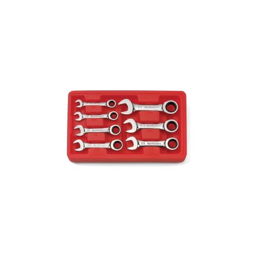 GearWrench Stubby Wrench Set SAE 7 Piece