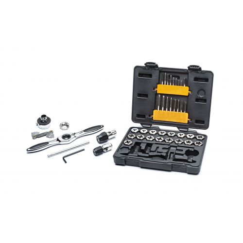  GearWrench 3886 40-Piece Tap and Die Set, Carbon Steel