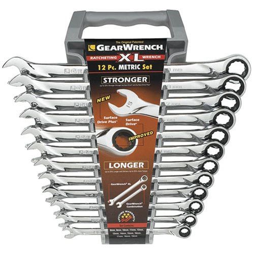  GearWrench Wrench Set 12 Piece Metric XL
