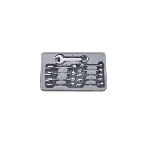  GearWrench 10 Piece Stubby Wrench Set 10-19MM