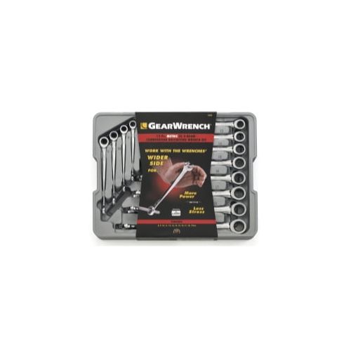  GearWrench 12 Piece Metric X Beam Ratcheting Combo Wrench Set