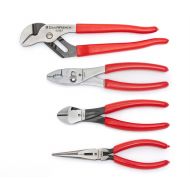GearWrench 4Pc Mixed Dipped Handle Plier Set