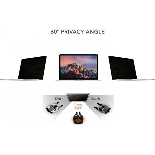  [아마존베스트]GeckoCare Easy On/Off Magnetic Privacy Screen Filter,Compatible with Macbook Pro 13 Inch (2016-2020) and Macbook Air 13 Inch 2018-2020 (A1932,A2179)-Anti Glare