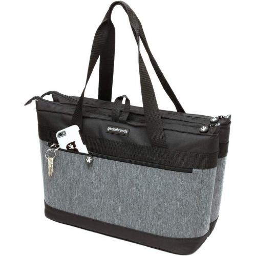  geckobrands 2 Compartment Tote Cooler ? Holds Up to 40 Cans or 24 Bottles, Available in 6 Colors