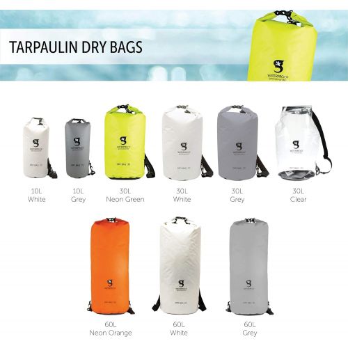  geckobrands Tarpaulin Dry Bag, PVC Material, Shoulder Strap, 3