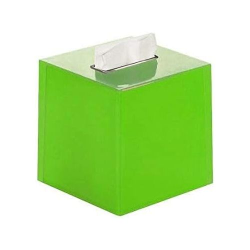  Gedy RA02-67 Rainbow Thermoplastic Resin Square Tissue Box Cover, Orange