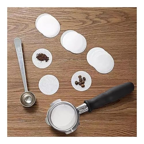  GeeRic 100 Count Coffee Filter Paper, 2.36 Inch(60mm) Replacement Filters Round Disposable Paper Filters Compatible with The AeroPress Coffee and Espresso Maker