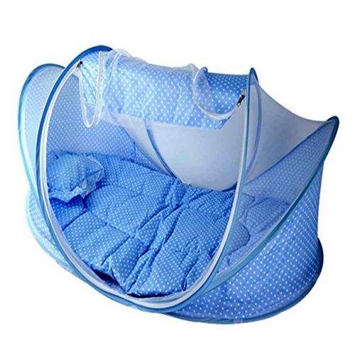  Geeduo Baby Canopy Mosquito Net Bed Cotton-padded Mattress Pillow Tent Foldable Portable