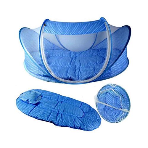  Geeduo Baby Canopy Mosquito Net Bed Cotton-padded Mattress Pillow Tent Foldable Portable