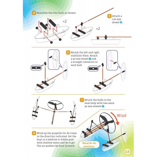  Geek & Co. Science! Rubber Band Racers Kit