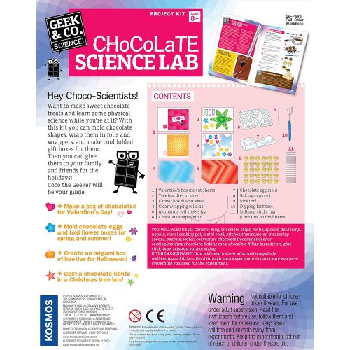  Geek & Co. Science! Chocolate Science Lab Kit