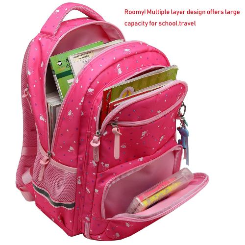  Geek-M Backpack for Girls Lightweight Kids Backpacks Satchel for Primary School Student