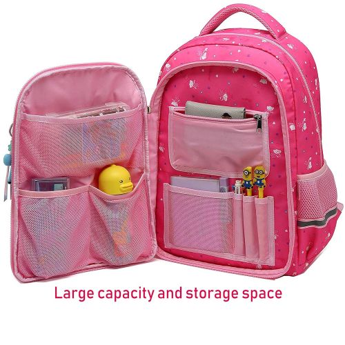  Geek-M Backpack for Girls Lightweight Kids Backpacks Satchel for Primary School Student