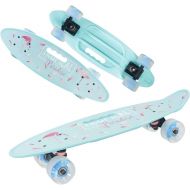Geelife 24 Complete Mini Cruiser Skateboard for Beginners Youths Teens Girls Boys