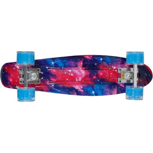  Geelife 22 Complete Mini Cruiser Skateboard for Beginners Youths Teens Girls Boys