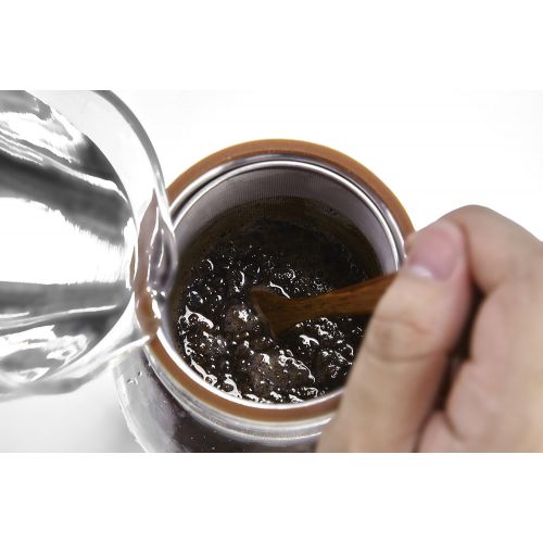  [아마존베스트]Geesta Ultra-Fine Mesh Cold Brew Coffee Filter to Use with 2-Quart Mason Jar