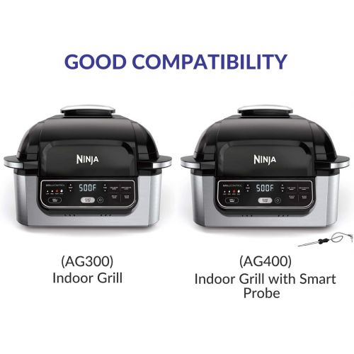  [아마존베스트]Geesta Dehydrator Rack Stainless Steel Stand Accessories Compatible with Ninja Foodi Grill, AG300, AG400