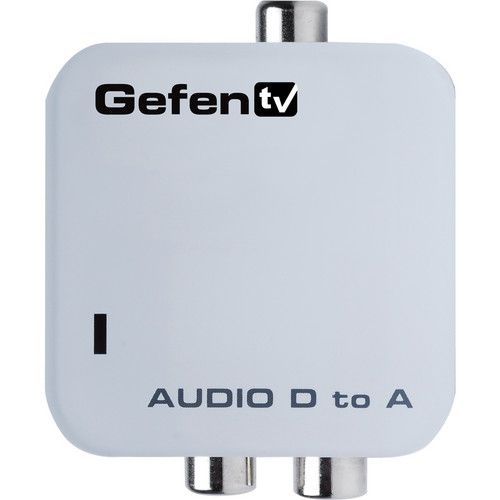  Gefen GTV-DIGAUD-2-AAUD Stereo Digital-to-Analog Audio Converter