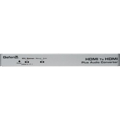  Gefen HDMI to HDMI Audio De-Embedder with Eight LPCM Audio RCA Outputs