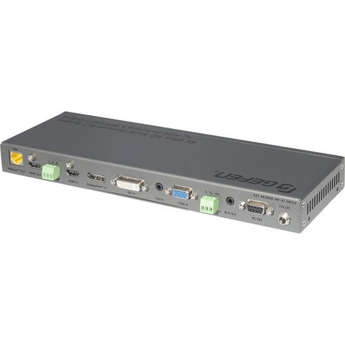  Gefen 4K Multi-Format 4 x 1 Scaler with Auto-Switching & HDBaseT Output