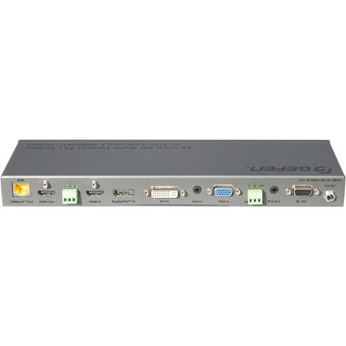  Gefen 4K Multi-Format 4 x 1 Scaler with Auto-Switching & HDBaseT Output