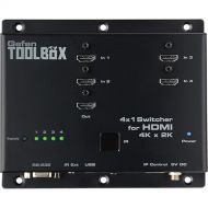 Gefen ToolBox 4x1 Switcher for HDMI 4K x 2K (Black)