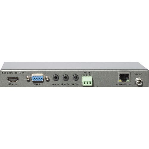  Gefen 4K Multi-Format 2x1 HDBaseT Sender with Scaler, Auto-Switching, and PoH