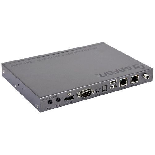  Gefen 4K DisplayPort KVM over IP Receiver (No Power Cord)