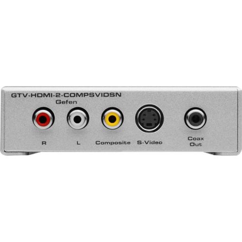  Gefen GEFEN GTV-HDMI-2-COMPSVIDSN HDMI to CompositeS-Video Scaler