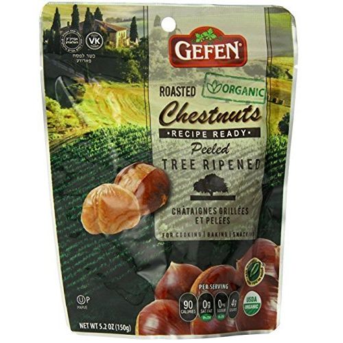  Gefen Whole Chestnuts, Roasted & Peeled, 5.2-Ounces (Pack of 12)