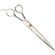 Geib Stainless Steel Small Pet Cheetah Starlite Shears with Holes, 8-1/2-Inch