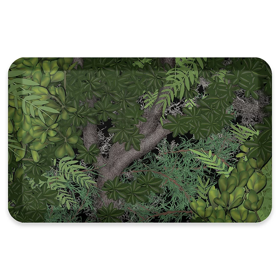  Gel Pro GelPro NewLife Country Camo Designer Comfort Mat in GreenBlack