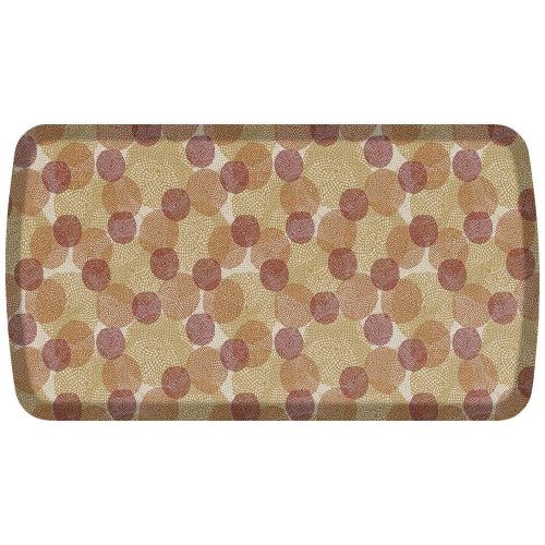  GelPro Elite Premier Anti-Fatigue Kitchen Comfort Floor Mat, 20x36, Blossom CrimsonGold Stain Resistant Surface with therapeutic gel and energy-return foam for health & wellness